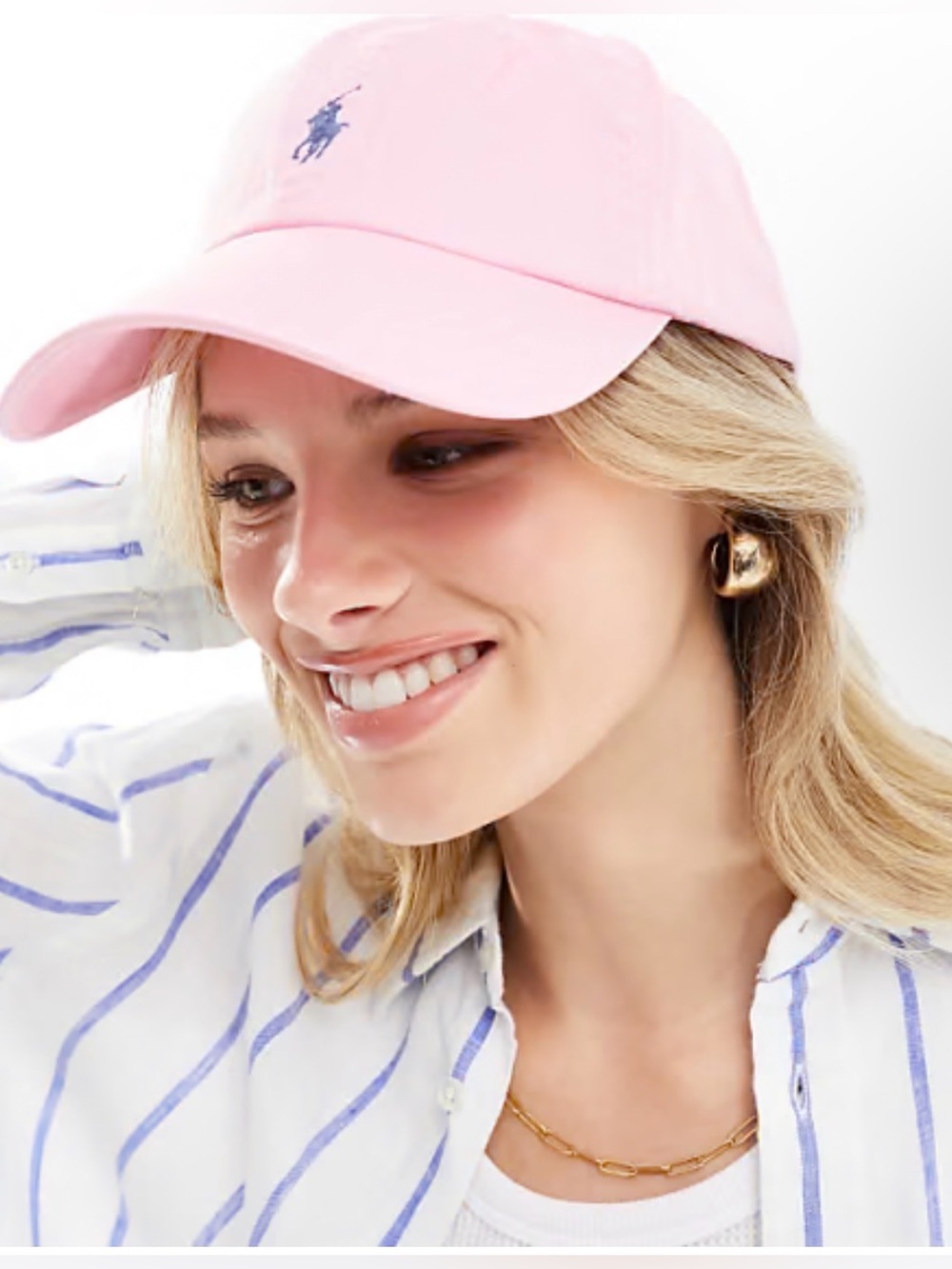 Polo Ralph Lauren Pink Baseball Cap